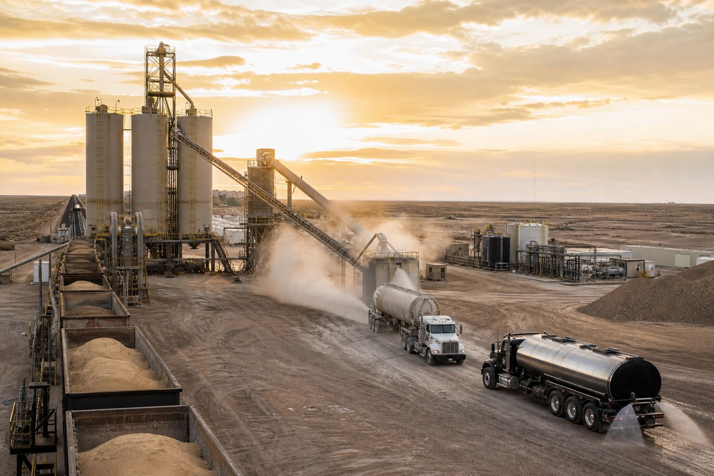 Rail-to-Truck Sand Program